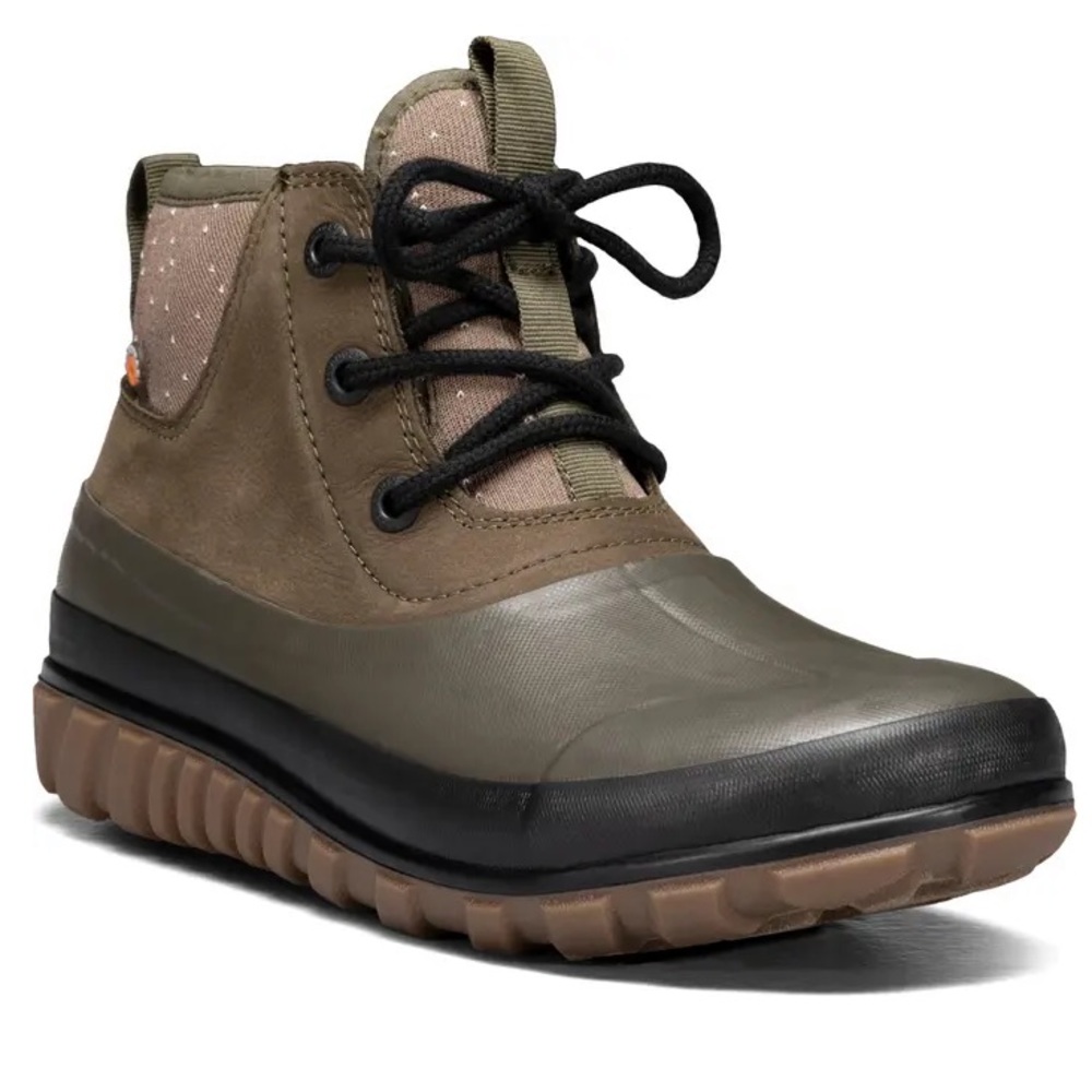 EUC Bogs Casual Waterproof Lace-Up Bootie